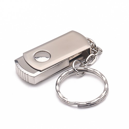 

Metal Rotatable Keychain USB Flash Drive 32GB Pendrive USB Disk USB 2.0 Irregular Wireless Storage