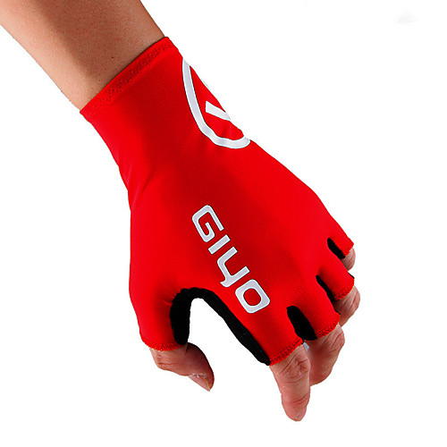 

Bike Gloves / Cycling Gloves Mountain Bike Gloves Mountain Bike MTB Road Bike Cycling Anti-Slip Breathable Sweat wicking Protective Fingerless Gloves Half Finger Sports Gloves Silicone Gel Black Red