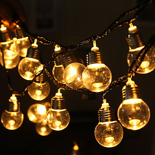 

5m String Lights 20 LEDs 1 set Warm White Decorative 220-240 V