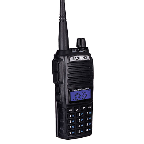 

Baofeng UV-82 400-520MHz 8 Watt VHF/UHF Dual PTT Band FM Ham Walkie Talkie Waterproof 5KM-10KM Long Range 2800 mAh 5W Two Way Radio