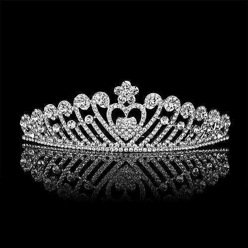 

Alloy Tiaras with Rhinestone 1 PC Wedding Headpiece