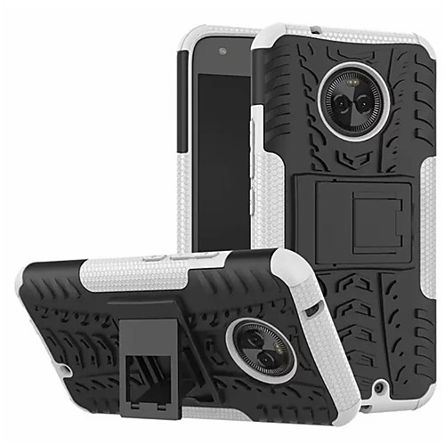 

Case For Motorola Moto X4 with Stand Back Cover Armor Hard PC
