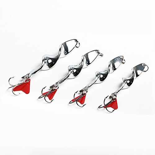 

5 pcs Fishing Lures Spoons Easy to Use Sinking Bass Trout Pike Sea Fishing Fly Fishing Bait Casting