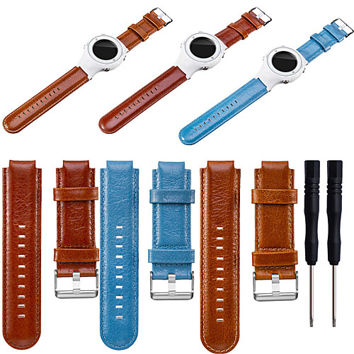 

Watch Band for Approach S4 / Approach S2 / Vivoactive Garmin Sport Band Genuine Leather Wrist Strap