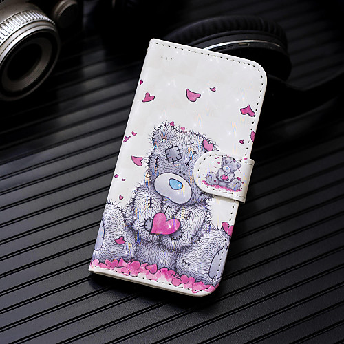 

Phone Case For Samsung Galaxy Full Body Case Leather Wallet Card J7 J6 J5 J5 (2016) J4 J3 J3 (2016) J2 PRO 2018 Wallet Card Holder with Stand Heart Animal Hard PU Leather