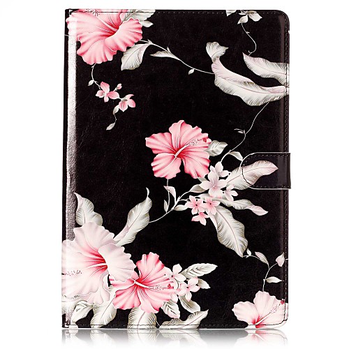 

Case For Apple iPad Mini 5 / iPad New Air(2019) / iPad Air Card Holder / with Stand / Flip Full Body Cases Flower Hard PU Leather / iPad Pro 10.5 / iPad (2017)