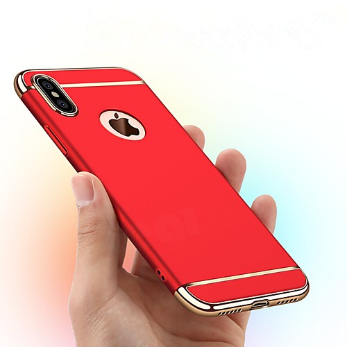

Phone Case For Apple Back Cover iPhone XR iPhone XS iPhone XS Max iPhone X iPhone 8 Plus iPhone 8 iPhone 7 Plus iPhone 7 iPhone 6s Plus iPhone 6s Plating Frosted Solid Color Hard PC