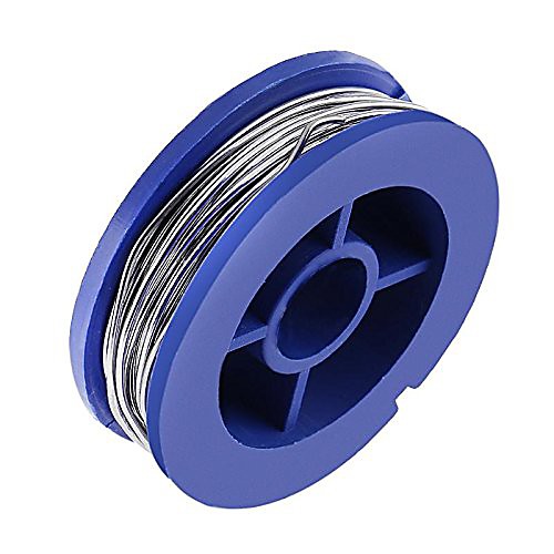 

0.8mm Tin Lead Rosin Core Solder Soldering Wire 3.5x1.1cm Flux Content Solder Soldering Wire Roll