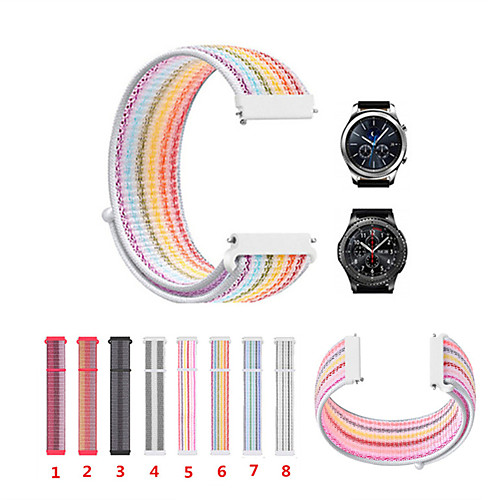 

Watch Band for Gear S3 Frontier / Gear S3 Classic Samsung Galaxy Sport Band Nylon Wrist Strap