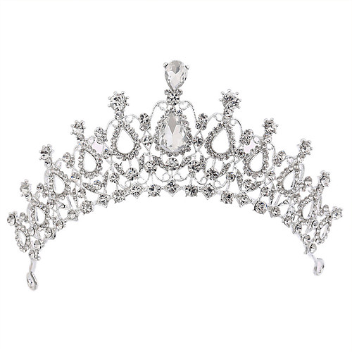 

Alloy Tiaras with Rhinestone 1 PC Wedding Headpiece