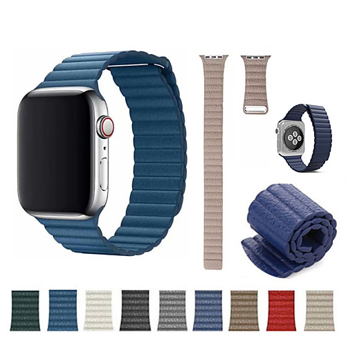

Watch Band for Apple Watch Series 4/3/2/1 Apple Leather Loop Genuine Leather Wrist Strap