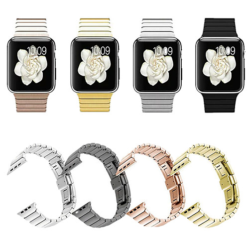 

Smartwatch Band for Apple Watch Series 5/4/3/2/1 Apple Butterfly Buckle Stainless Steel Fashion Wrist Strap