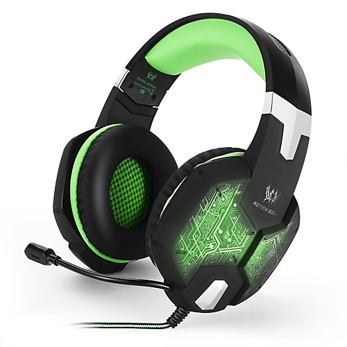 

KOTION EACH G1000 Gaming Headset Cable with Microphone with Volume Control for Gaming