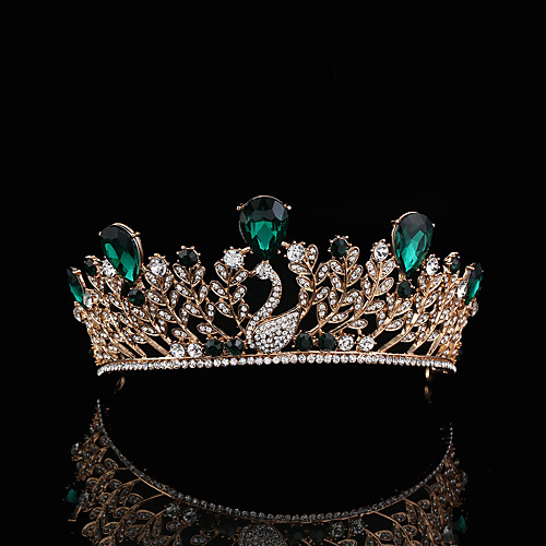 

Alloy Tiaras with Rhinestone 1 Piece Wedding Headpiece