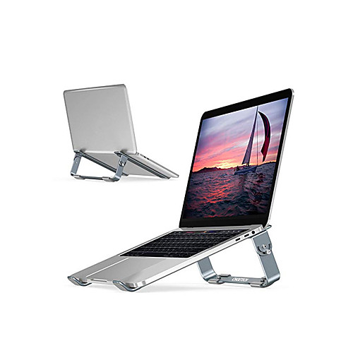 

LITBest Laptop Stand Holder Aluminium alloy Portable Foldable Adjustable Angle Adjustable Height Fan