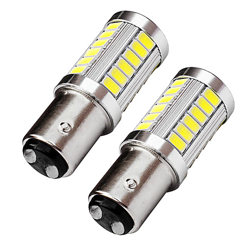 

2PCS Top Lens Design BAY15D 1157 LED Brake Turn Signal Light 9W 720LM LED Stop Light White