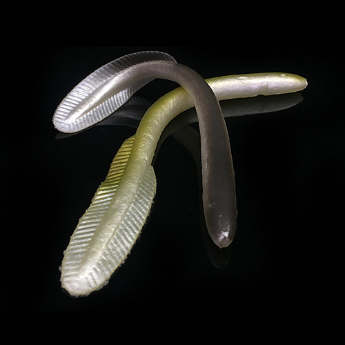 

5 pcs Fishing Lures Soft Bait Worm Easy to Use Floating Bass Trout Pike Sea Fishing Fly Fishing Bait Casting