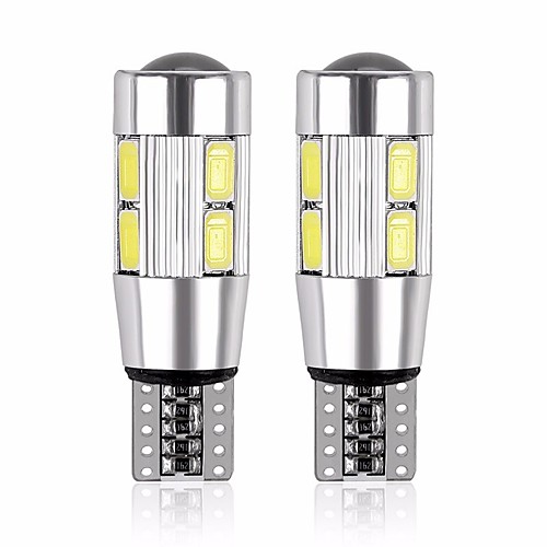 

Motorcycle / Car LED Side Marker Lights T10 Light Bulbs 480 lm SMD 5630 5 W 10 For General Motors Universal 2pcs