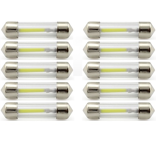 

10pcs 41mm Car Light Bulbs 1 W COB 85 lm 1 LED Interior Lights / Exterior Lights For universal Universal / KX5 Universal