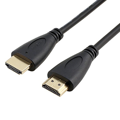 

YONGWEI HDMI 1.4 Connect Cable, HDMI 1.4 to HDMI 1.4 Connect Cable Male - Male 1080P Gold-plated copper 1.8m(6Ft) 5.0 Gbps
