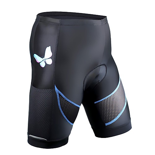 

ILPALADINO Women's Cycling Padded Shorts Bike Shorts Pants Quick Dry Limits Bacteria Sports Black Clothing Apparel Bike Wear