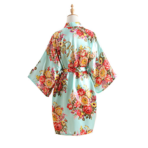 

Faux Silk Robes Wedding Non-personalized