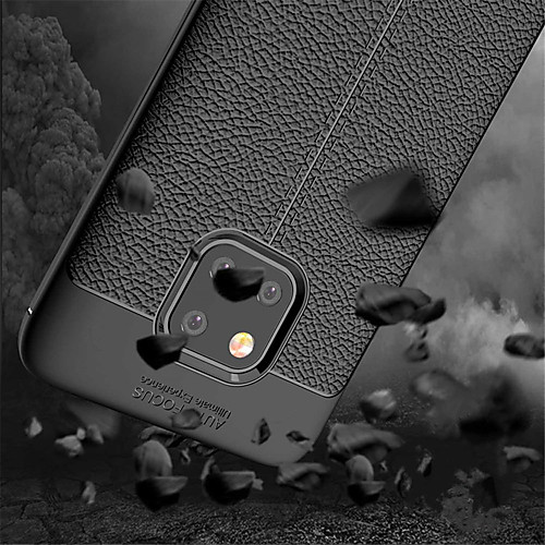 

Phone Case For Huawei Back Cover Mate 10 Mate 10 pro Mate 10 lite Huawei Mate 20 lite Huawei Mate 20 pro Huawei Mate 20 Shockproof Solid Color Soft TPU