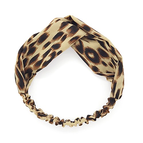 

Velour Hair Accessory with Print 1 Piece Daily Wear / Outdoor Headpiece