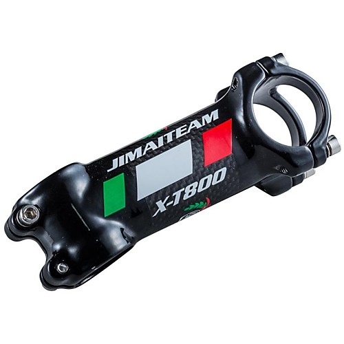

31.8 mm Bike Stem 6 degree 80/90/10/110/120 mm Carbon Fiber Lightweight High Strength Easy to Install for Cycling Bicycle 3K Glossy