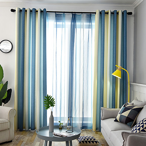 

Modern Curtains Drapes Two Panels Curtain