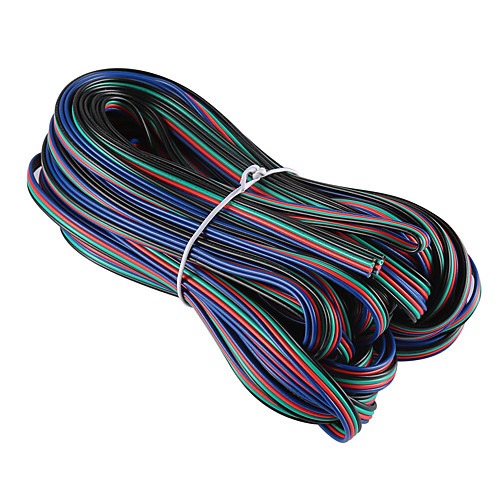 

1pc 1000 cm Strip Light Accessory Plastic Electrical Cable for RGB LED Strip Light
