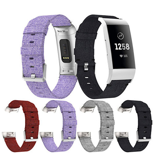 

Ремешок для часов для Fitbit Charge 3 Fitbit Спортивный ремешок Нейлон Повязка на запястье