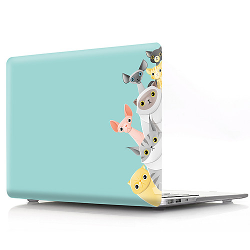 

MacBook Case Animal / Cartoon PVC(PolyVinyl Chloride) for Macbook Air 11-inch / New MacBook Pro 13-inch / New MacBook Air 13"" 2018