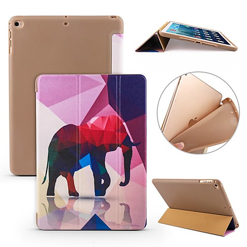 

Case For Apple iPad Air / iPad 4/3/2 / iPad Mini 3/2/1 Shockproof / Flip / Ultra-thin Full Body Cases Elephant Soft Silicone