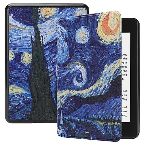 

Case For Amazon Kindle Lite(2019) / Kindle PaperWhite 4 Shockproof / with Stand / Ultra-thin Full Body Cases sky Hard PU Leather for Kindle Lite(2019) / Kindle PaperWhite 4 2018