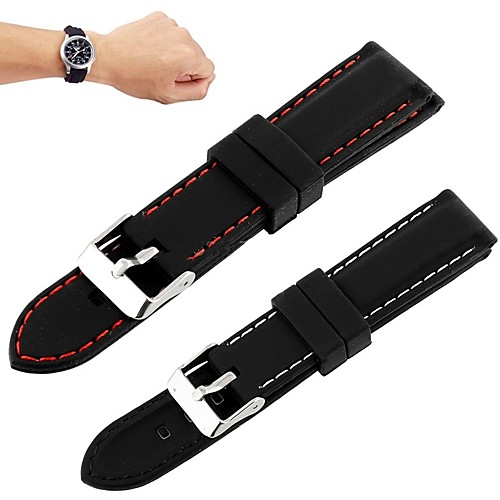

Watch Band for Gear S3 Frontier / Gear S3 Classic Samsung Galaxy Sport Band / Classic Buckle Silicone Wrist Strap