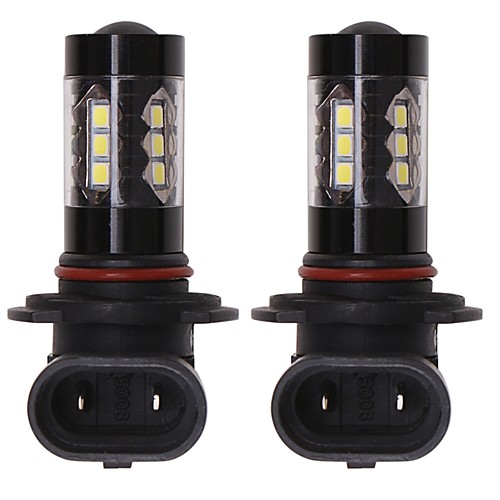 

OTOLAMPARA Car LED Fog Lights H10 / H9 / H11 Light Bulbs 1660 lm SMD 2835 80 W 16 For universal All Models All years 2pcs