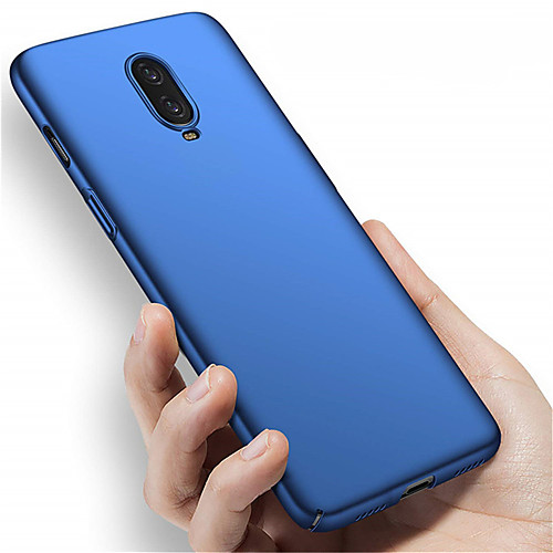 

Кейс для Назначение OnePlus OnePlus 6 / One Plus 6T Матовое Кейс на заднюю панель Однотонный Твердый ПК для OnePlus 6 / One Plus 6T / One Plus 5