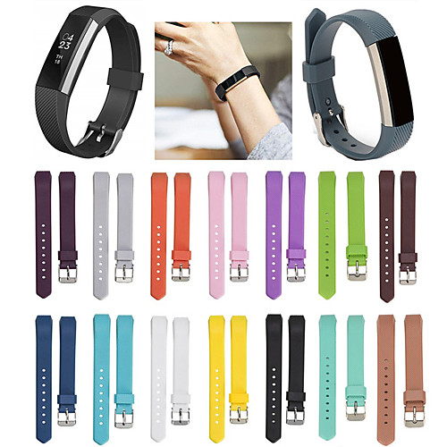 

Ремешок для часов для Fitbit Alta HR / Fitbit Ace / Fitbit Alta Fitbit Спортивный ремешок силиконовый Повязка на запястье