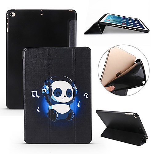 

Case For Apple iPad Air / iPad 4/3/2 / iPad Mini 3/2/1 Shockproof / Flip / Ultra-thin Full Body Cases Panda Soft Silicone