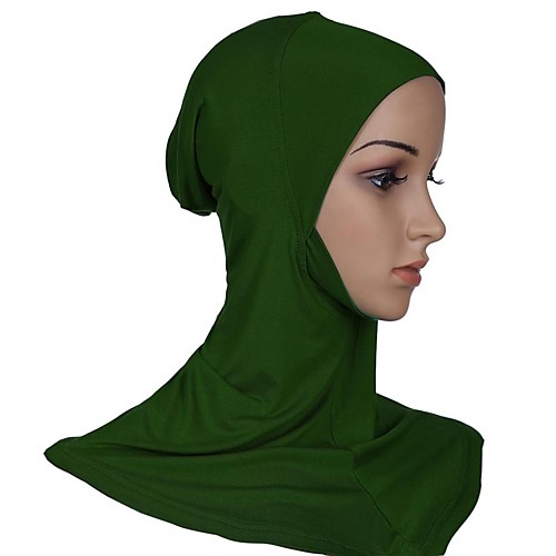 

Women's Basic Polyester Hijab - Solid Colored Mesh / All Seasons