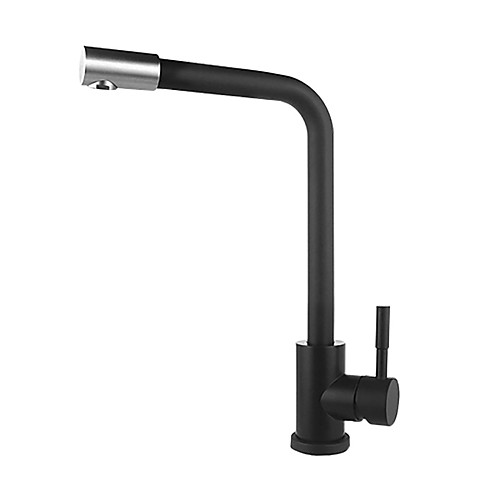 

Kitchen faucet - Single Handle One Hole Painted Finishes / Nickel Polished Standard Spout / Tall / ­High Arc / Bar / ­Prep Free Standing