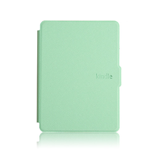 

Case For Kindle / Amazon Back Cover / Full Body Cases / Shockproof Case Full Body Cases Solid Colored Hard PU Leather