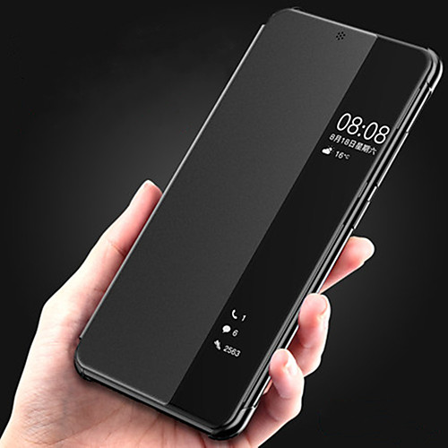 Phone Case For Huawei Full Body Case Leather Flip P20 P20 Pro P30 P30 Pro Psmart plus 2019 Honor 20 honor 20 pro Honor 30 Honor 30 Pro Y5p with Windows Flip Auto Sleep / Wake Up Solid Color Hard PU
Phone Case For Huawei Full Body Case Leather Flip P20 P20 Pro P30 P30 Pro Psmart plus 2019 Honor 20 honor 20 pro Honor 30 Honor 30 Pro Y5p with Windows Flip Auto Sleep / Wake Up Solid Color Hard PU