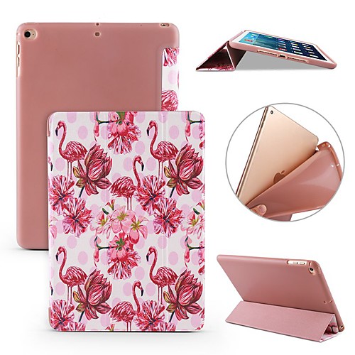 

Case For Apple iPad Air / iPad 4/3/2 / iPad Mini 3/2/1 Shockproof / Flip / Ultra-thin Full Body Cases Flamingo Soft Silicone