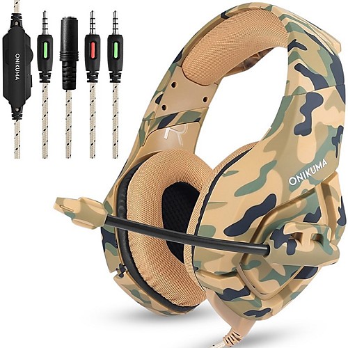 

LITBest K1B Gaming Headset Wired with Microphone with Volume Control Gaming