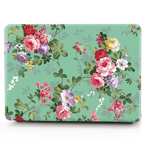 

MacBook Case Flower PVC(PolyVinyl Chloride) for Macbook Pro 13-inch / Macbook Air 11-inch / New MacBook Air 13"" 2018