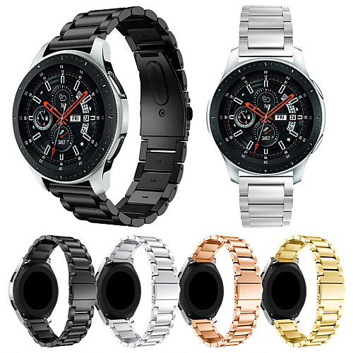 

Ремешок для часов для Samsung Galaxy Watch 46 Samsung Galaxy Спортивный ремешок / Миланский ремешок Нержавеющая сталь Повязка на запястье
