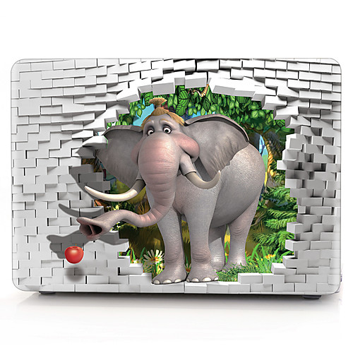 

MacBook Case Animal / Cartoon PVC(PolyVinyl Chloride) for Macbook Air 11-inch / New MacBook Pro 13-inch / New MacBook Air 13"" 2018