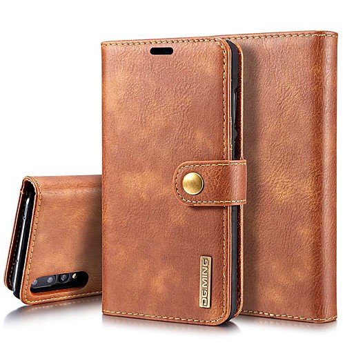 

DG.MING Leather Case For Huawei Mate 40 Mate40 P40 Pro P30 Pro Huawei P20 Pro / Huawei P20 lite Wallet / Flip Full Body Cases Solid Colored Hard Genuine Leather